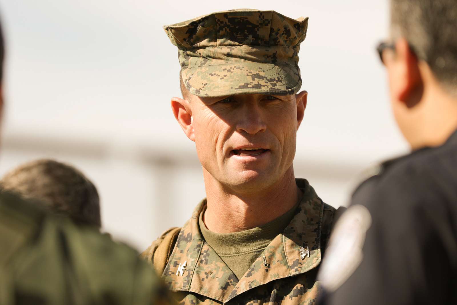 Col. Kyle Ellison, Commanding Officer, 7th Marine Regiment - NARA ...