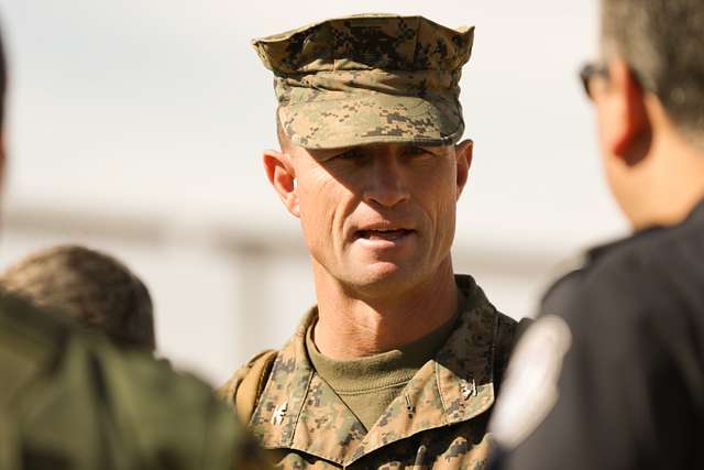 Col. Kyle Ellison, Commanding Officer, 7th Marine Regiment - Nara 