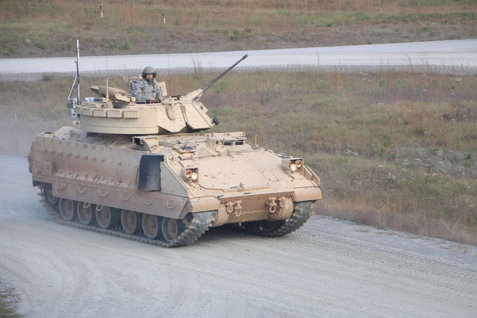 M2A2 Bradley Fighting Vehicle of 9th Brigade Engineer - NARA & DVIDS ...