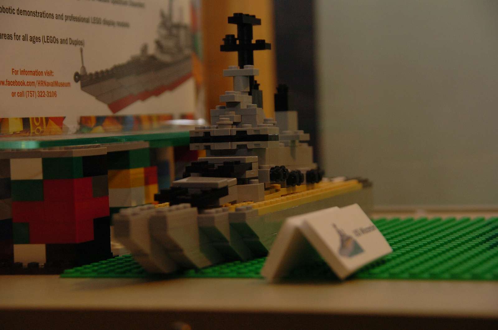 LEGO models of the USS Wisconsin (BB 64) and the PT-109 - NARA & DVIDS ...