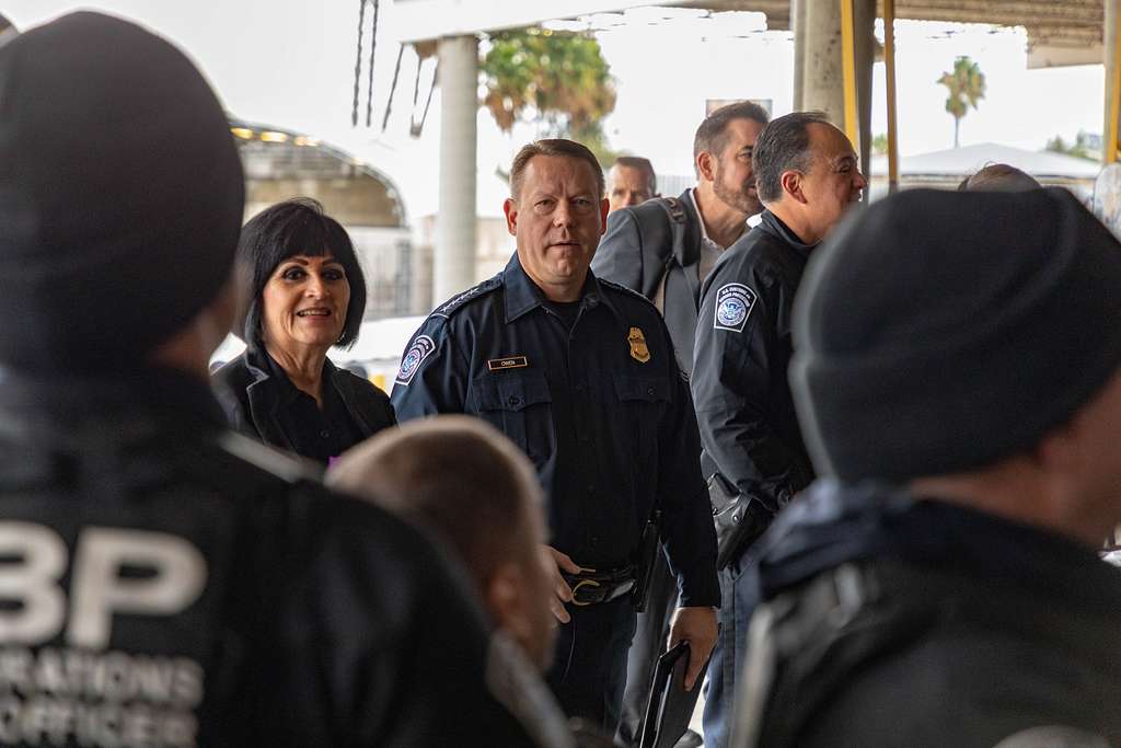 Todd Owen, . Customs and Border Protection Executive Assistant  Commissioner of Field Operations, visits the Otay Mesa Port of Entry -  45296705835 - PICRYL - Public Domain Media Search Engine Public Domain Image