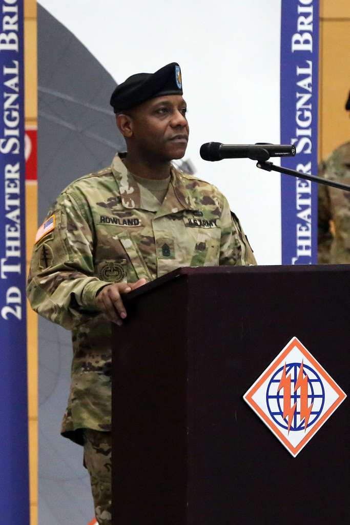 U.S. Army Command Sgt. Maj. Gregory Rowland, outgoing - PICRYL Public ...