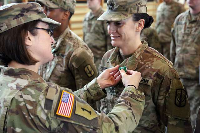 U.S. Army Lt. Col. Heather McAteer, commander of the - PICRYL Public ...