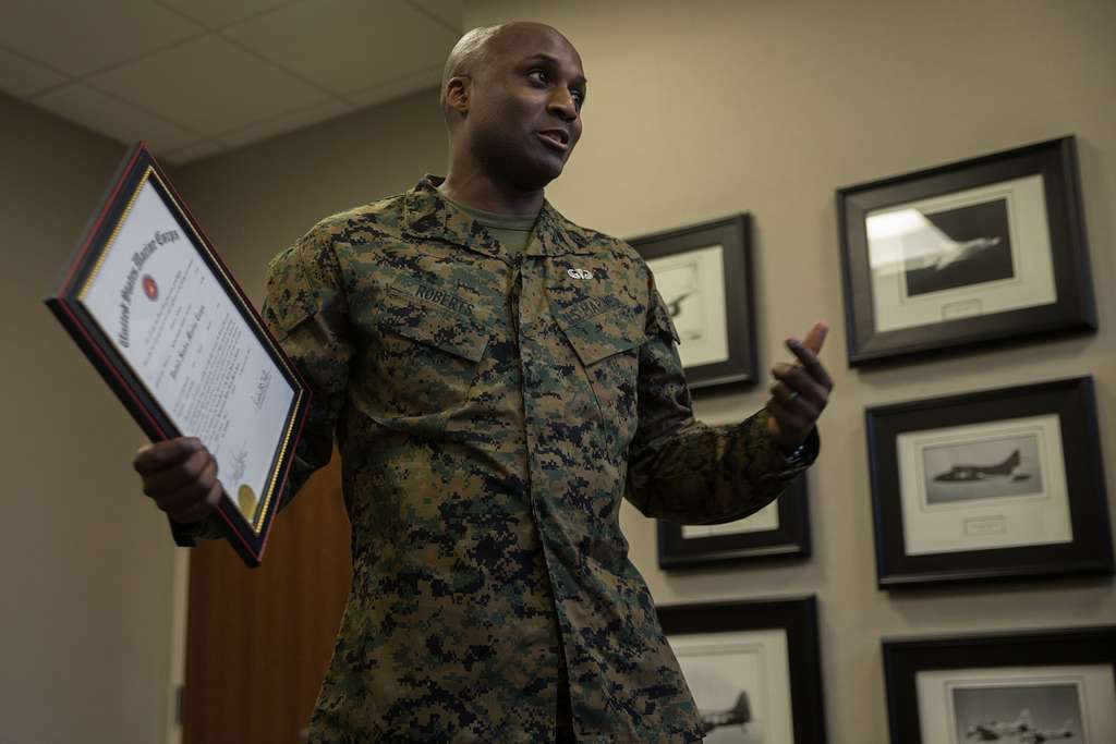 U.S. Marine Corps Master Gunnery Sgt. Stephen Roberts - PICRYL Public ...