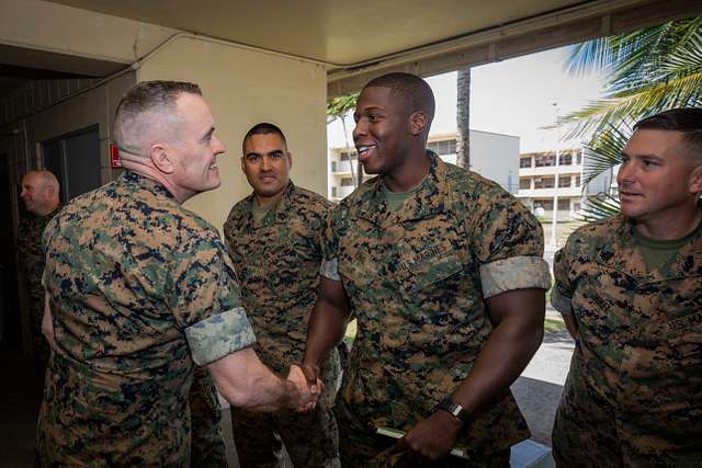 U.S. Marine Corps Maj. Gen. Vincent Coglianese, commander, - PICRYL ...