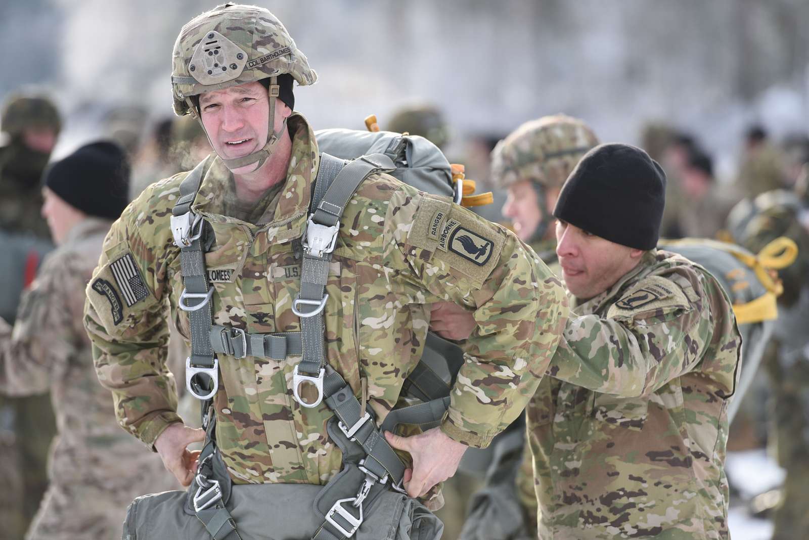 U.S. Army Col. James Bartholomees, Left, Commander - NARA & DVIDS ...