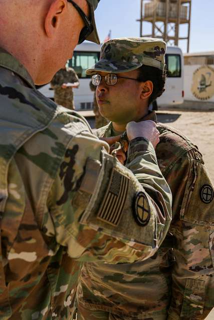 U.S. Army 1st Lt. Justina Tillman receives a salute - NARA & DVIDS Public  Domain Archive Public Domain Search