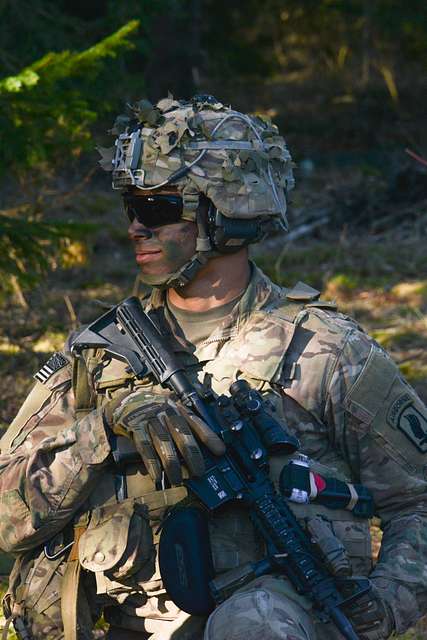 A U.S. Soldier assigned to 2nd Battalion, 503rd Infantry - NARA & DVIDS ...