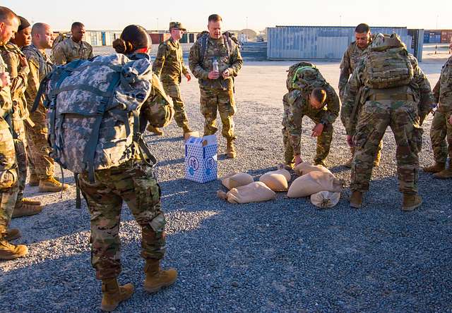 CAMP ARIFJAN, Kuwait – Army Chap. (Maj.) Jesse King, - PICRYL Public ...