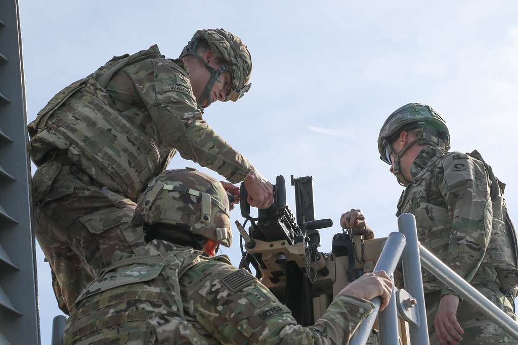 Armorers Aboard The U.s. Army’s Logistics Support Vessel - Nara & Dvids 