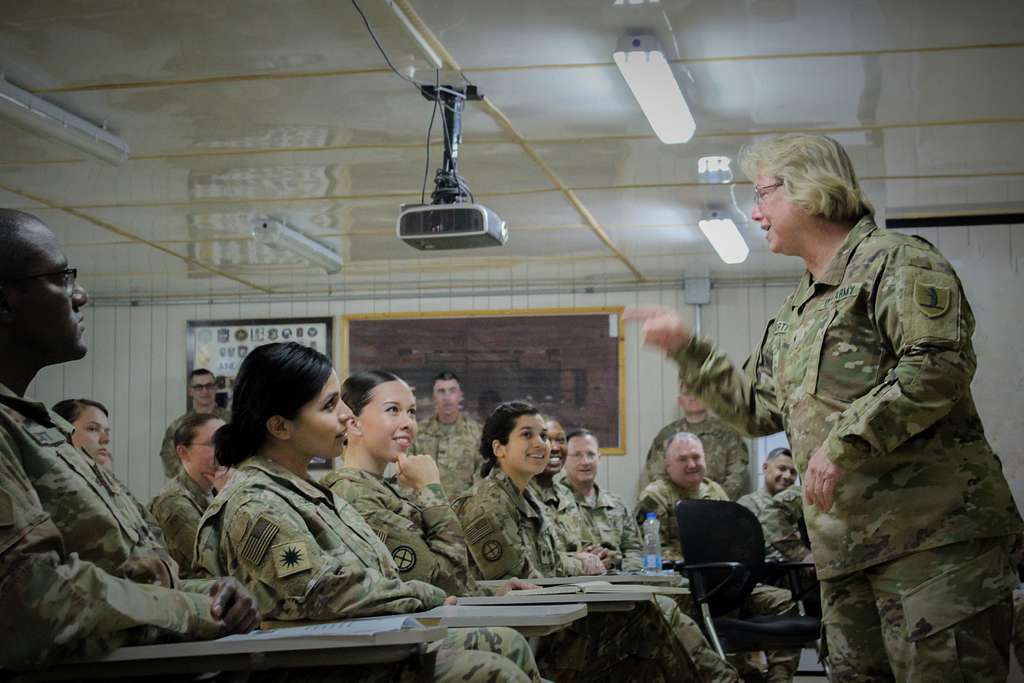 CAMP BUEHRING, Kuwait – U.S. Army Brig. Gen. Sharon - PICRYL Public ...