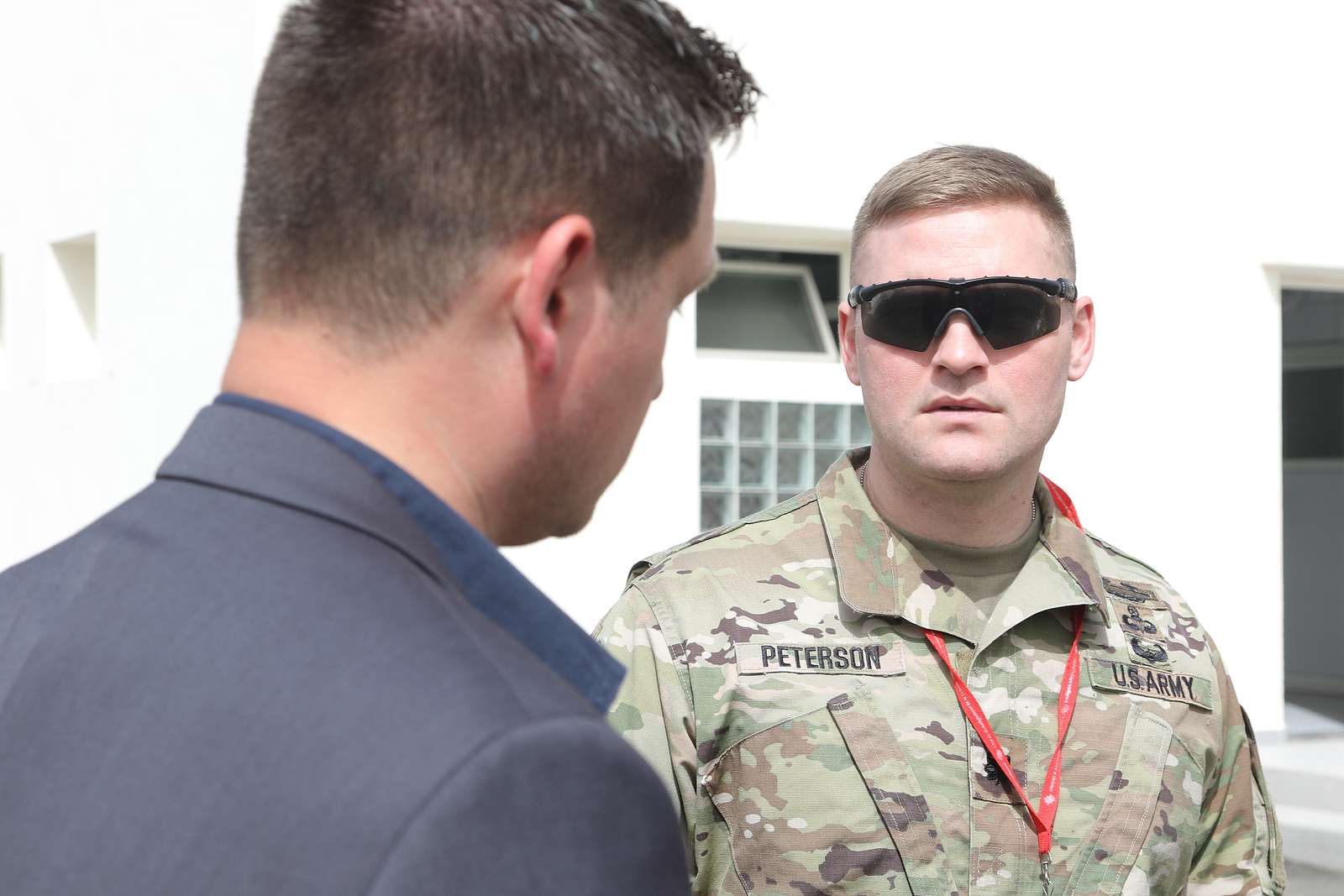 Lt. Col. Nate Peterson (right), the U.S. Army Africa - NARA & DVIDS ...