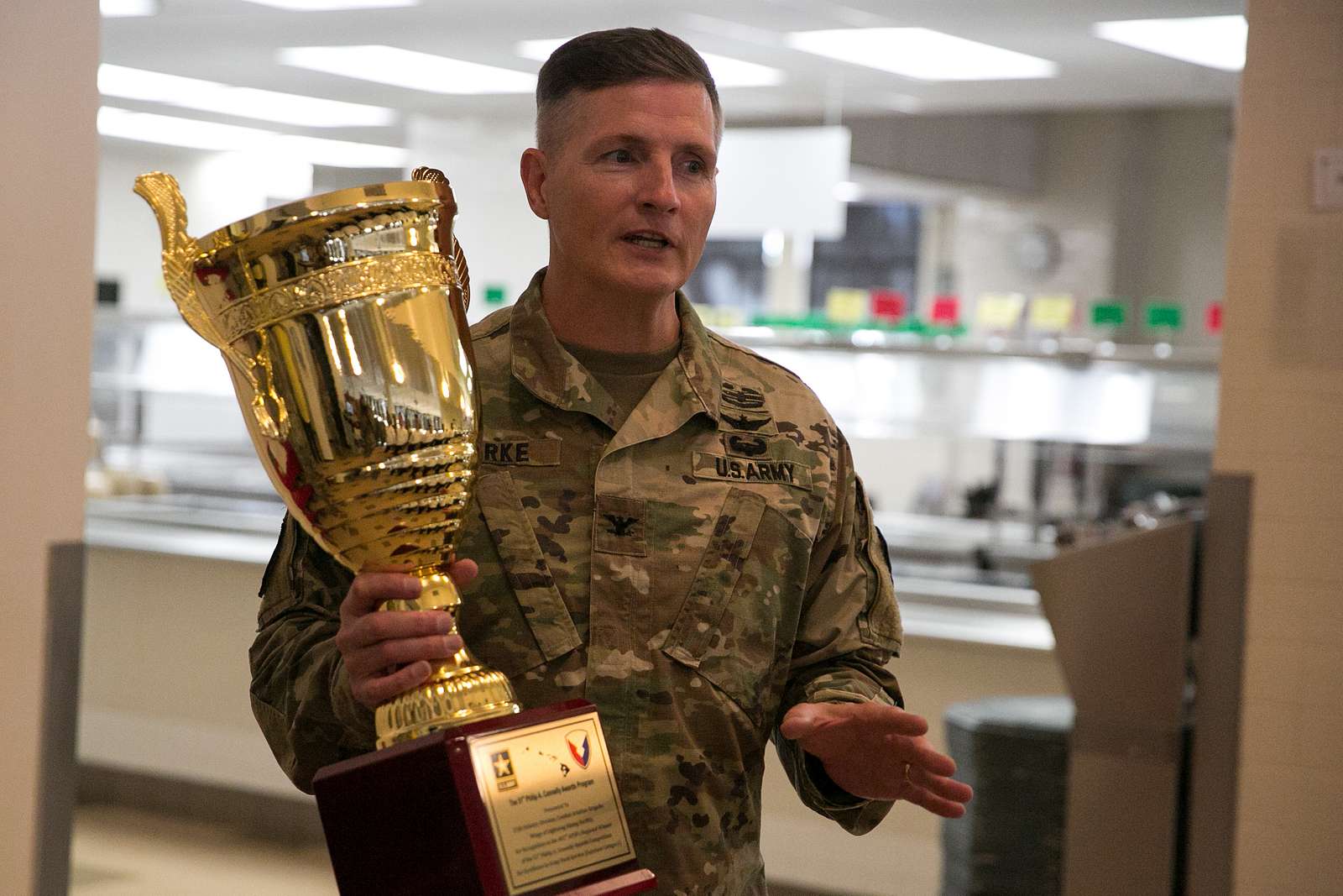 U.S. Army Col. Tom Burke, Commander Of The 25th Combat - NARA & DVIDS ...