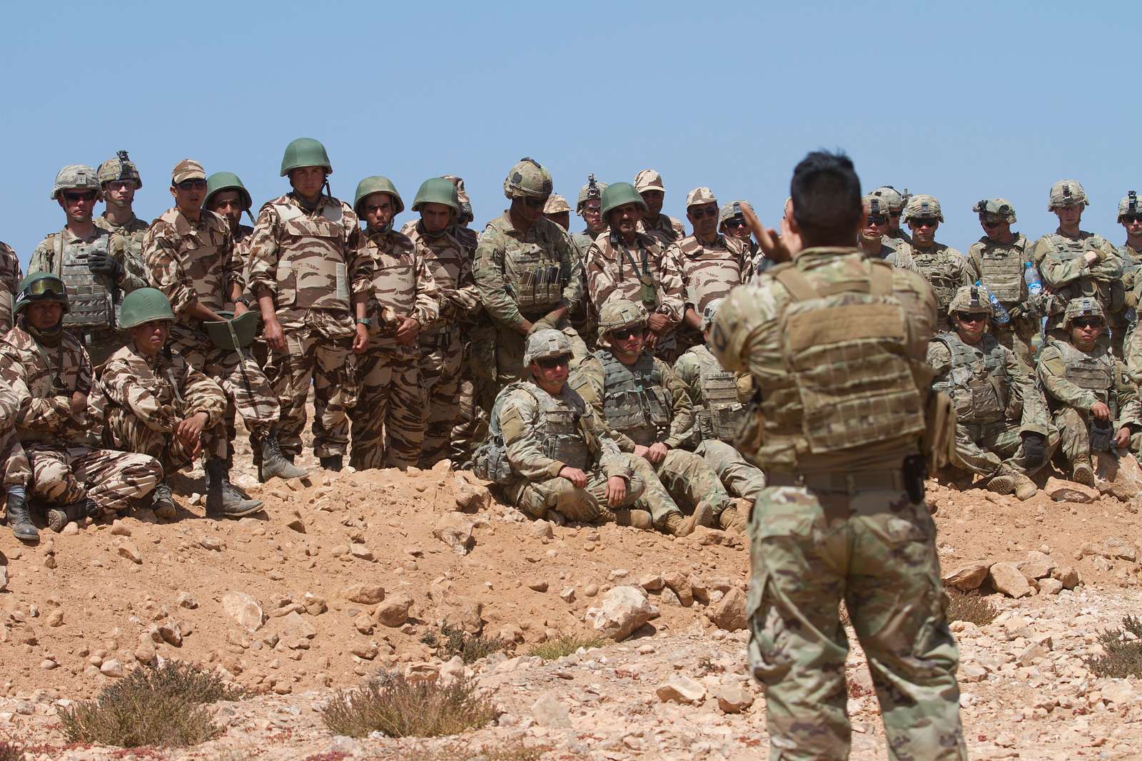 Combat engineers from 1st Squadron, 75th Cavalry Regiment, - NARA ...