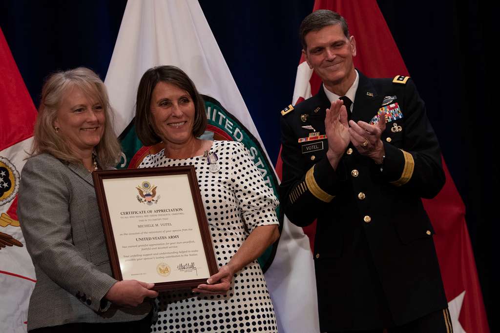 The wife of U.S. Army Gen. Joseph L. Votel Michele NARA DVIDS