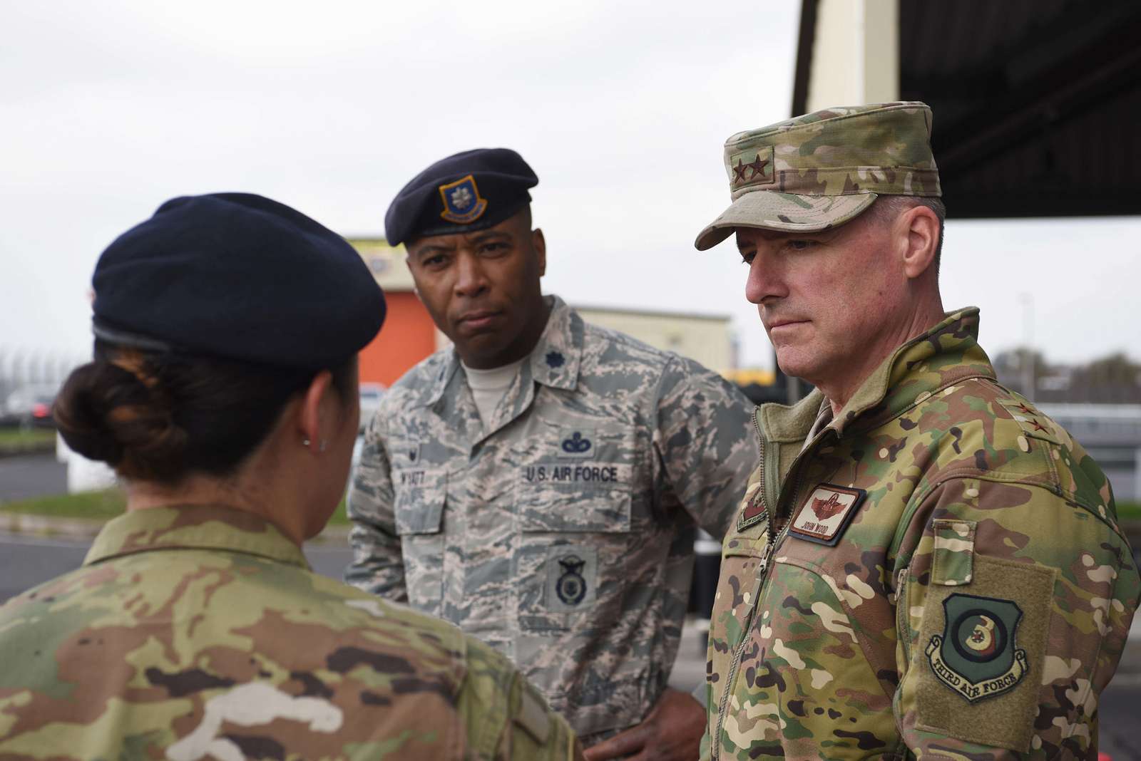 U.S. Air Force Maj. Gen. John Wood, Third Air Force - NARA & DVIDS ...