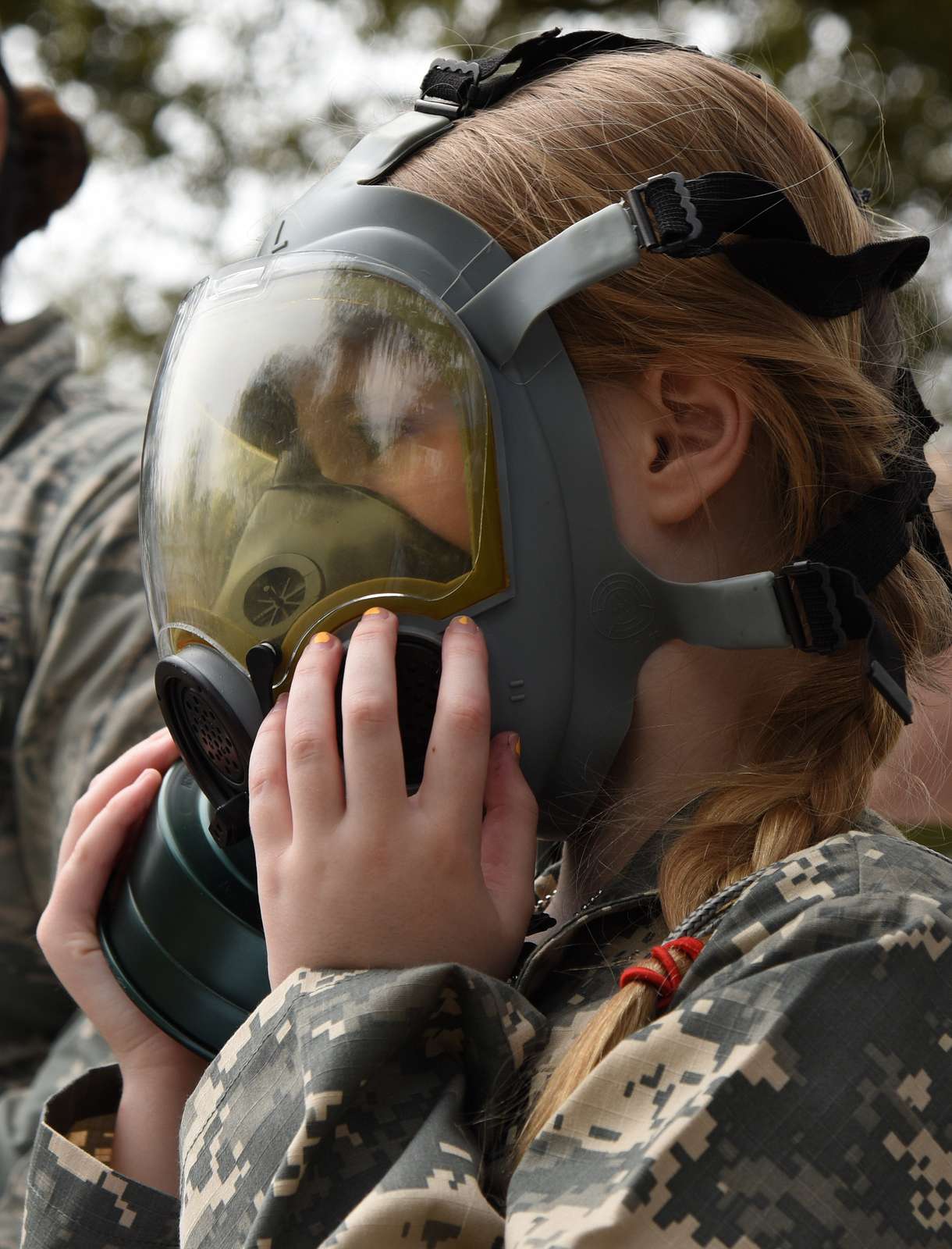 Emily Quigley, daughter of U.S. Air Force Col. Marcia - NARA & DVIDS ...