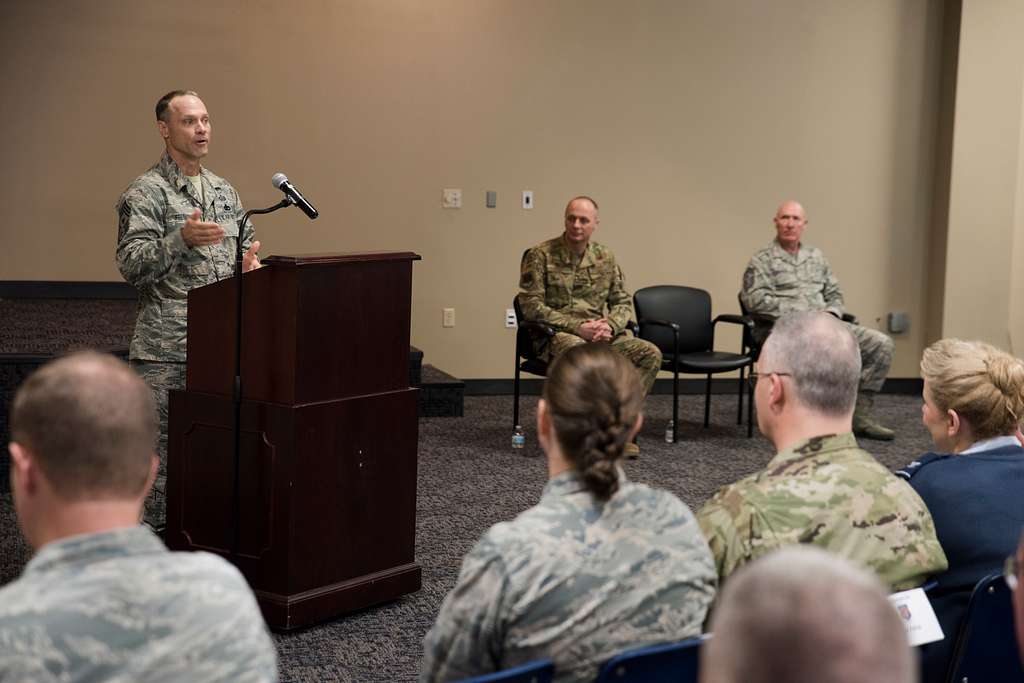 Chief Master Sgt. Donald E. Frederick, 188th Wing command - PICRYL ...