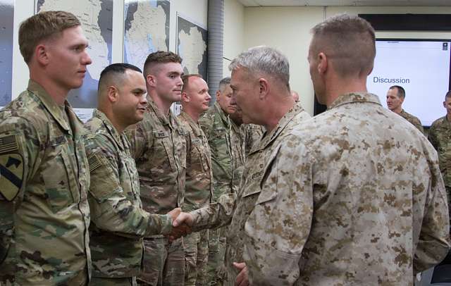 Marine Corps Gen. Kenneth McKenzie, right, commanding - NARA & DVIDS ...