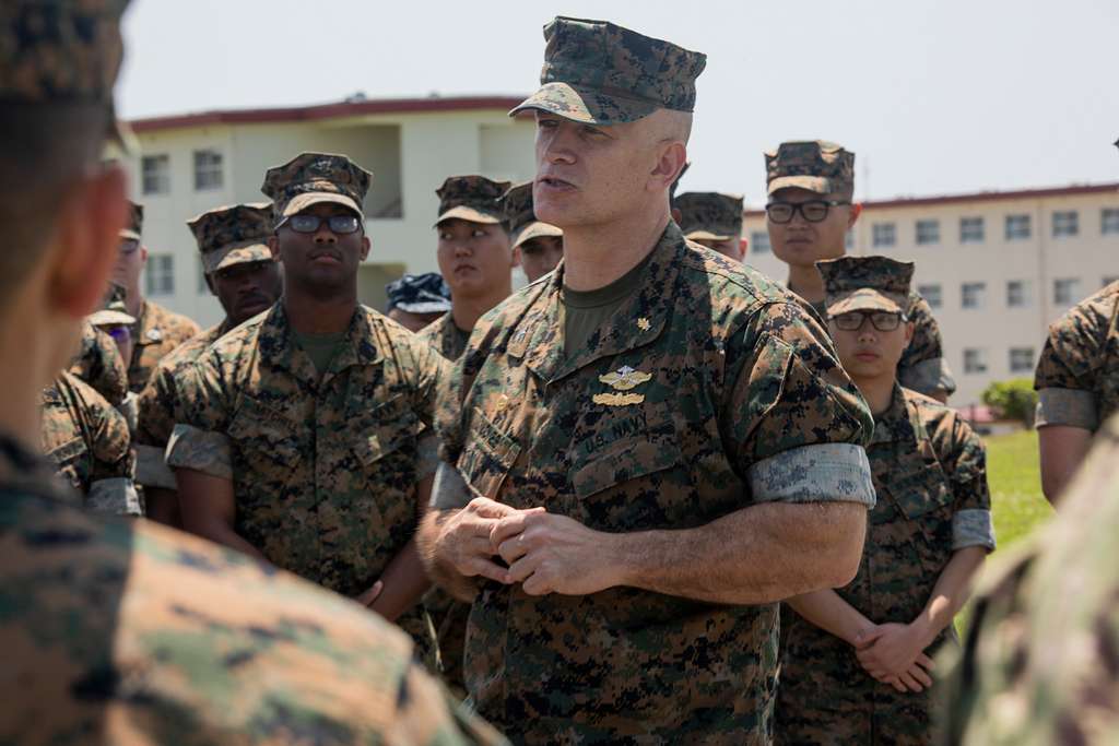 U.s. Navy Capt. David W. Jones Speaks With The Sailors - Nara & Dvids 