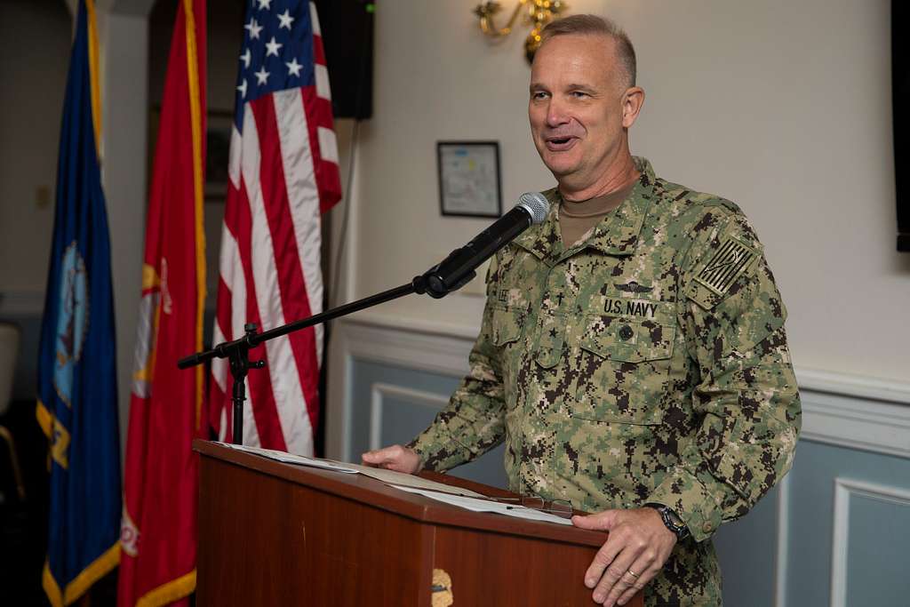 U.S. Navy Rear Adm. Phillip “Endel” Lee, Jr., deputy - PICRYL - Public ...