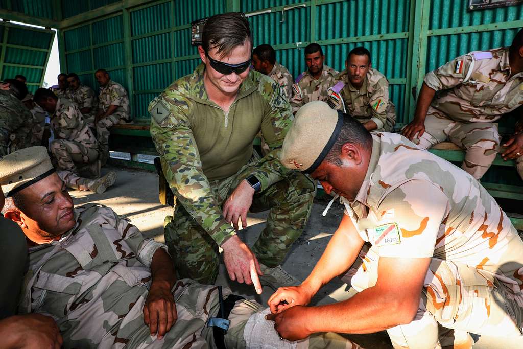 Australian Army lance corporal Brodie Bush from Task PICRYL