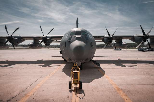 A HC-130J Combat King II sits on display at the 106th - PICRYL - Public ...