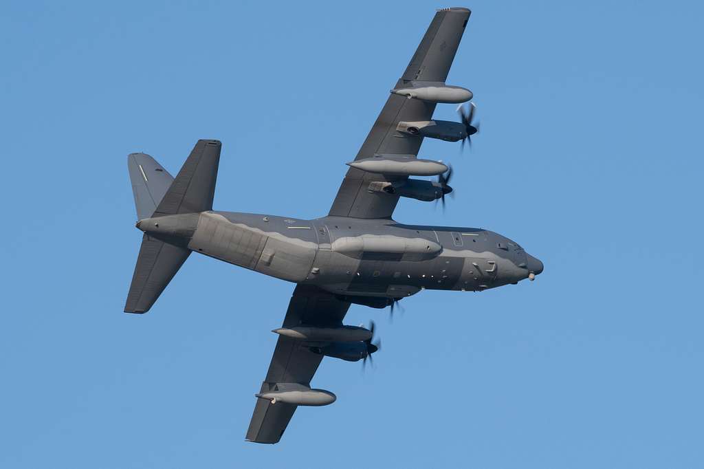 An MC-130J Commando II Performs A Flyover During The - NARA & DVIDS ...