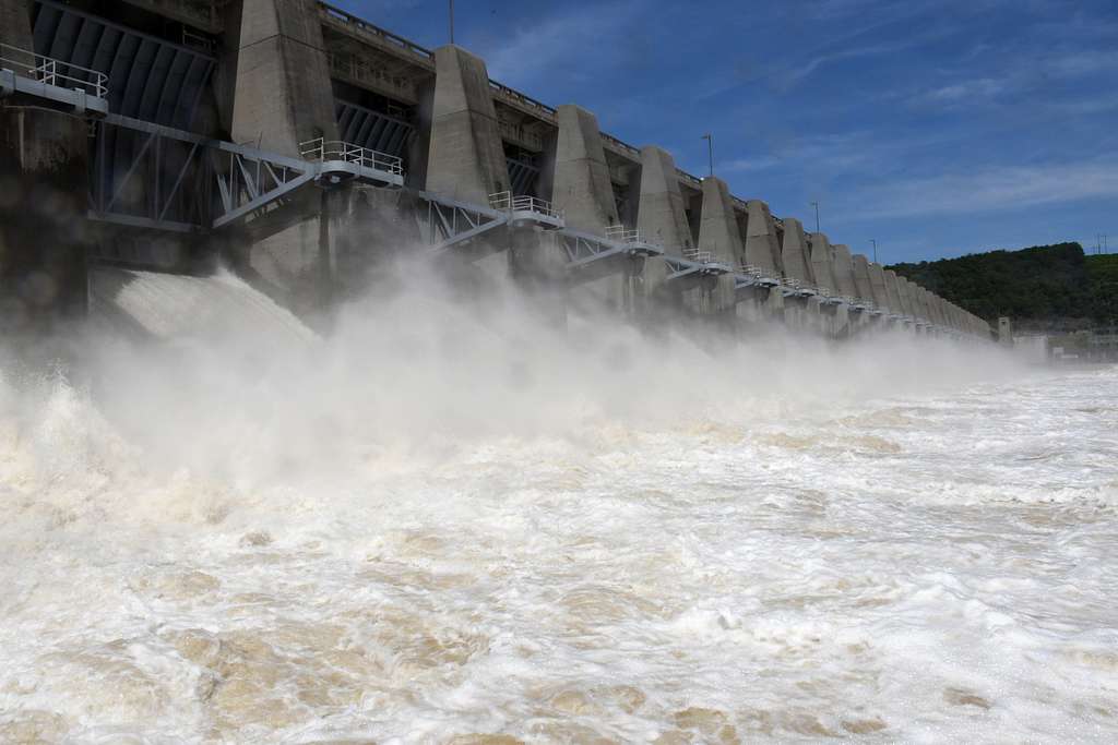 Fort Gibson Dam, This dam is a Army Corp of Engineers dam b…