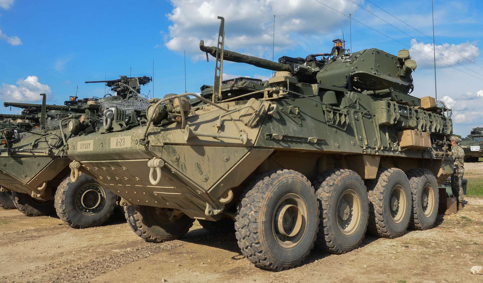 A U.S. Army 30mm Cannon Stryker Infantry Carrier Vehicle - NARA & DVIDS ...