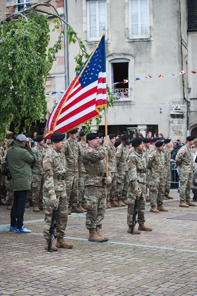 101st Airborne Division ceremony in Carentan, France