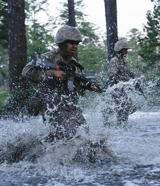 Recruits With Alpha Company, 1st Recruit Training Battalion, - NARA ...