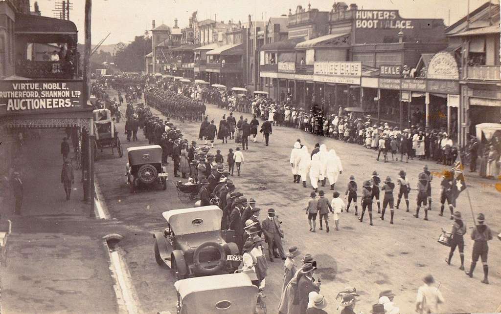 Patriotic parade in Lismore, N.S.W. - WW1 era - PICRYL Public Domain Search