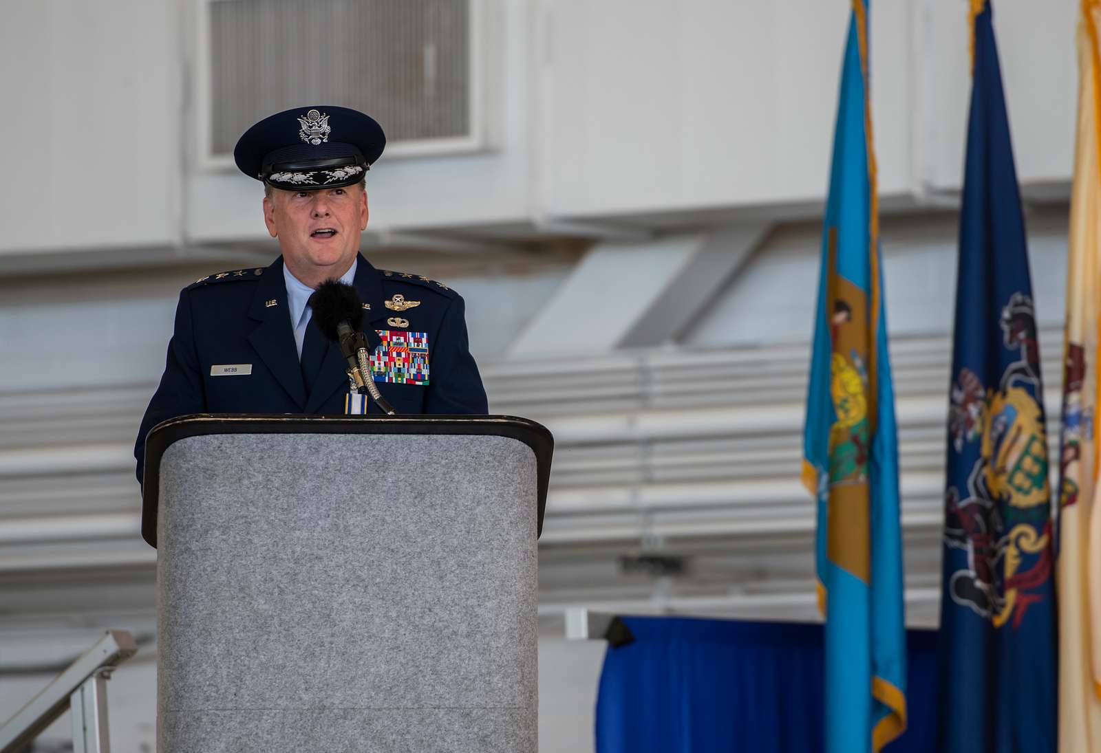 U.S. Air Force Lt. Gen. Brad Webb, Outgoing Commander - NARA & DVIDS ...