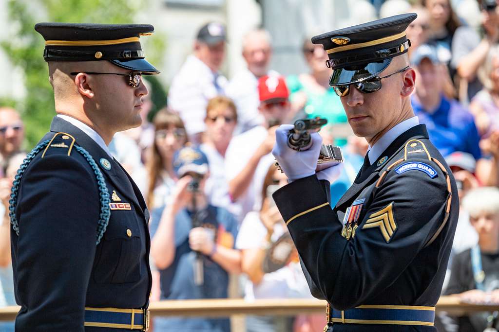 Sentinels from the 3d U.S. Infantry Regiment (The Old - NARA & DVIDS ...