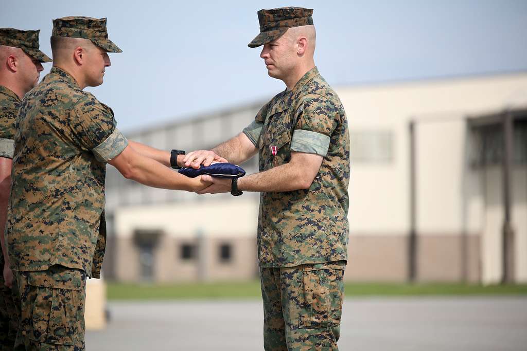 Sgt. Maj. Jeffrey Bosley retired aboard Marine Corps - NARA & DVIDS ...