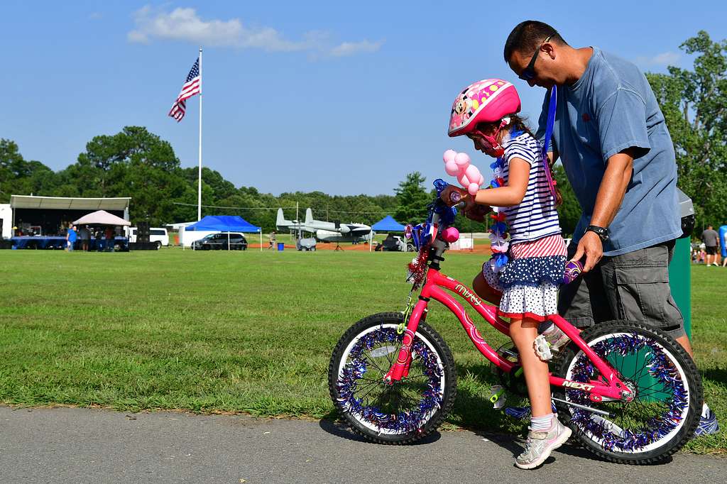Pink Louis Vuitton Bike, Fitchburg Fourth of July Parade.