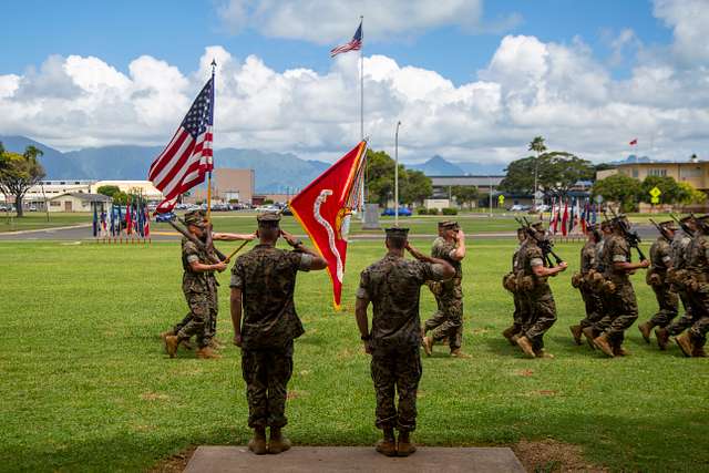 U.S. Marine Corps Lt. Col. Eric A. Meador, outgoing - PICRYL Public ...