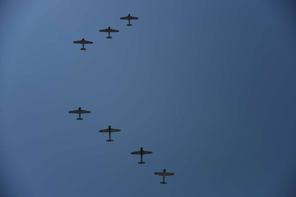 Tora aircraft perform during the Toledo Air Show at NARA & DVIDS