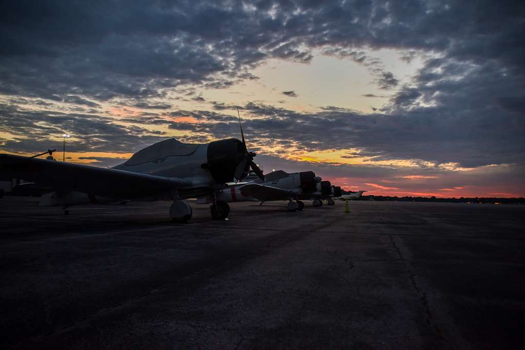 Tora aircraft sit on the flightline at the Toledo Express - PICRYL ...