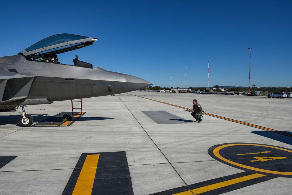 An Air Force F 22 Pilot Assigned To The 90th Fighter Nara And Dvids