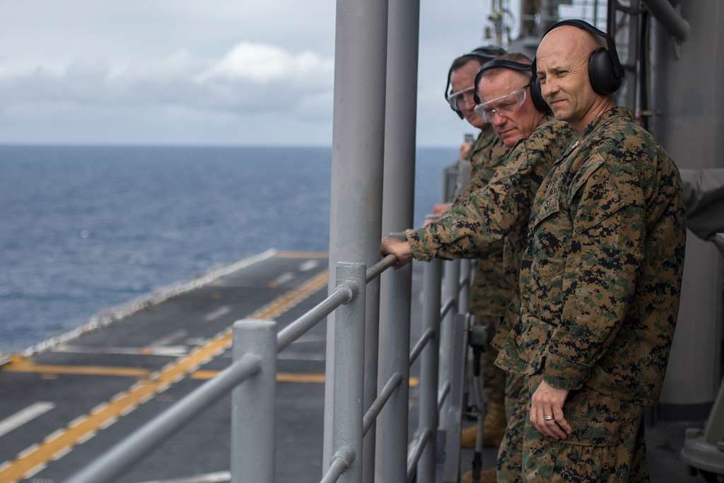 Col. Robert Brodie commanding officer 31st Marine PICRYL