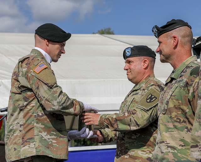 Maj. Gen. Steven Shapiro receives the shell of the - NARA & DVIDS ...