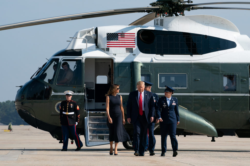 Trump's fleet: Air Force One, Marine One, Cadillac One