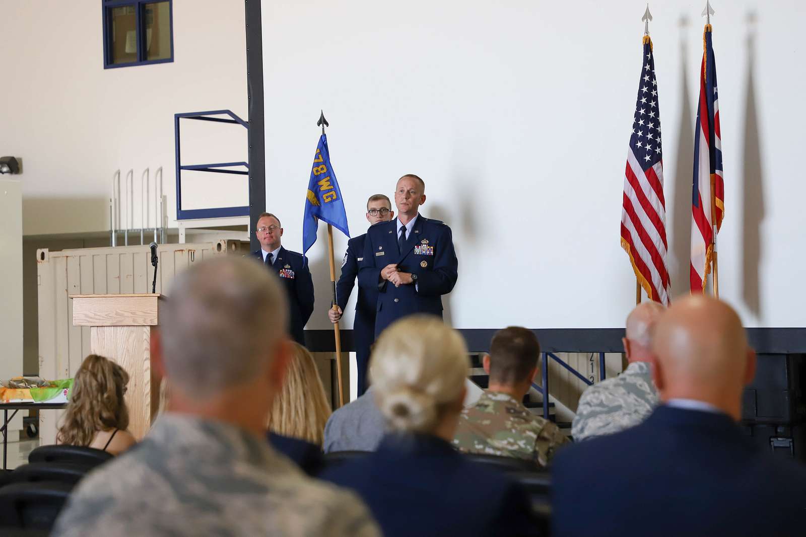 Lt. Col. Michael E. Roark, incoming commander of the - NARA & DVIDS ...