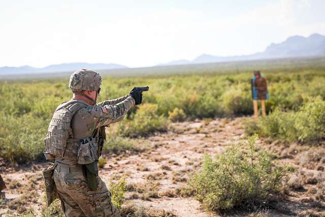 FORT BLISS, Texas -- Sgt. John Sis, an infantryman - NARA & DVIDS ...