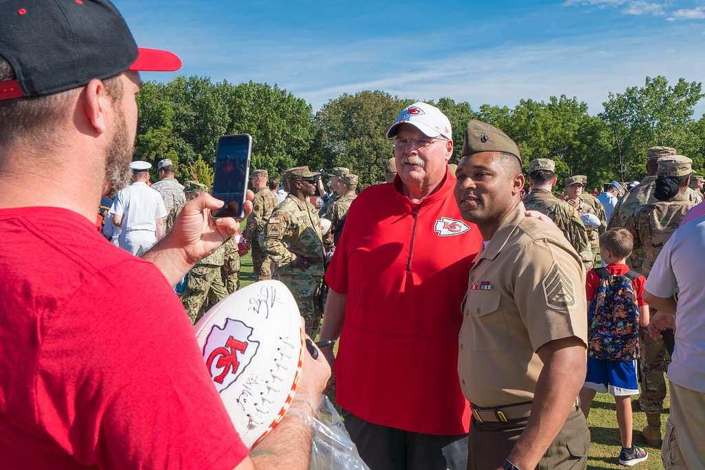 DVIDS - Images - Kansas City Chiefs host military appreciation day during  training camp [Image 4 of 5]