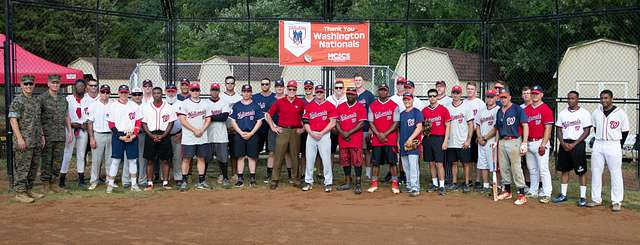 Marines show their Natitude at MLB Marine appreciation day