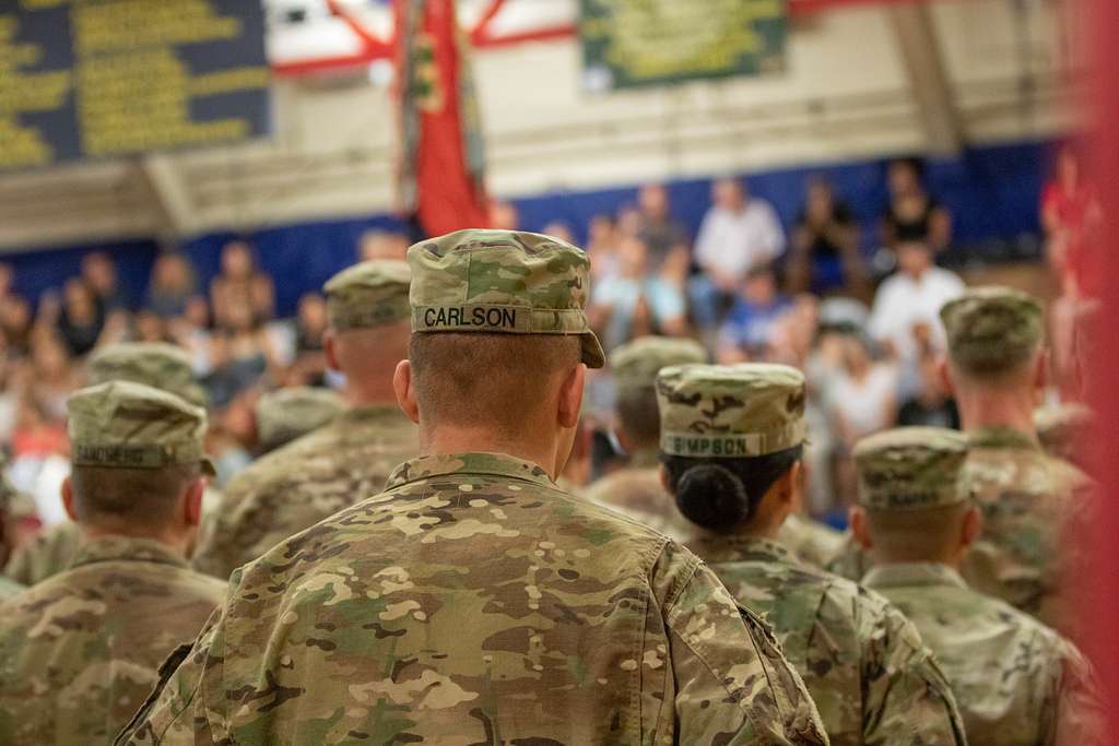 Soldiers From The Headquarters And Headquarters Battalion, - NARA ...