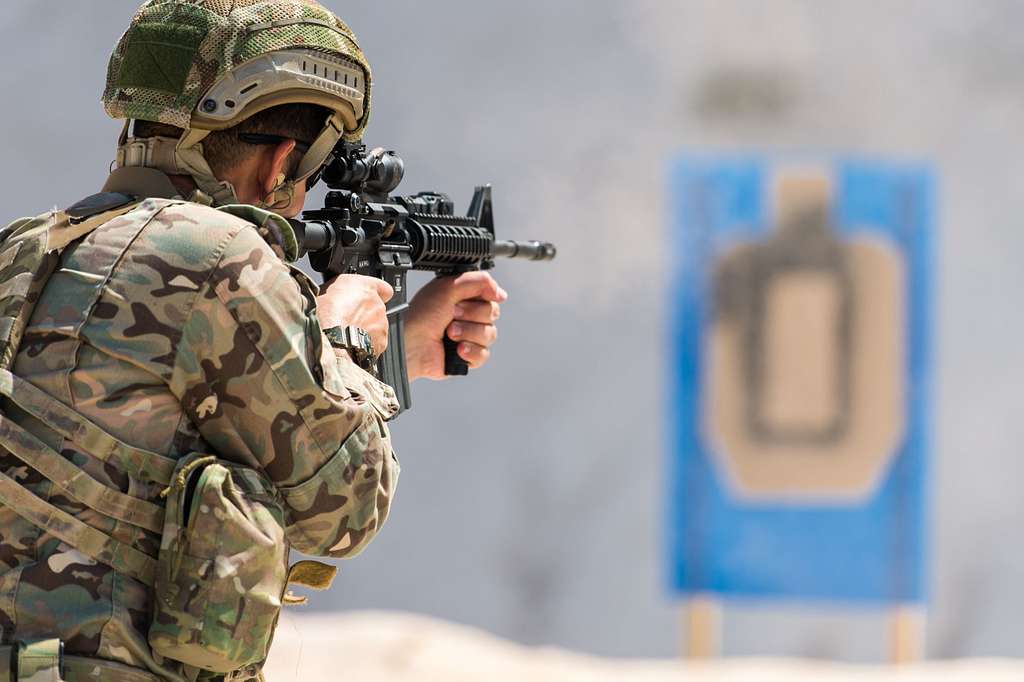 A Cyprus Special Forces member, trains on rifle skills - NARA & DVIDS ...